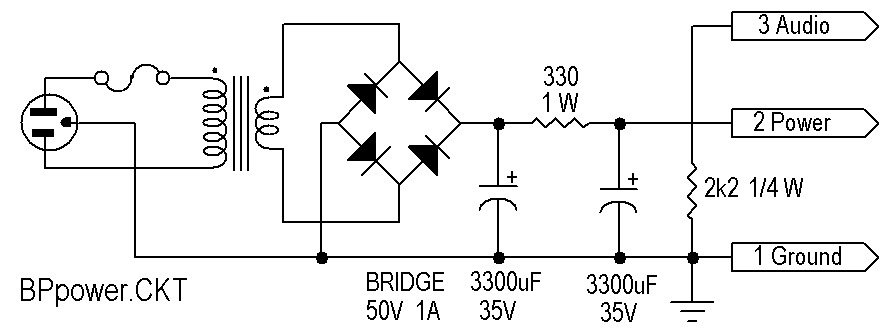 Power Supply Schematic